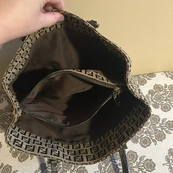 Fendi mini zucchino tote bag - Picture 8 of 14